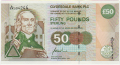 Clydesdale Bank Plc Higher Values From 1982 50 Pounds, 22. 3.1996